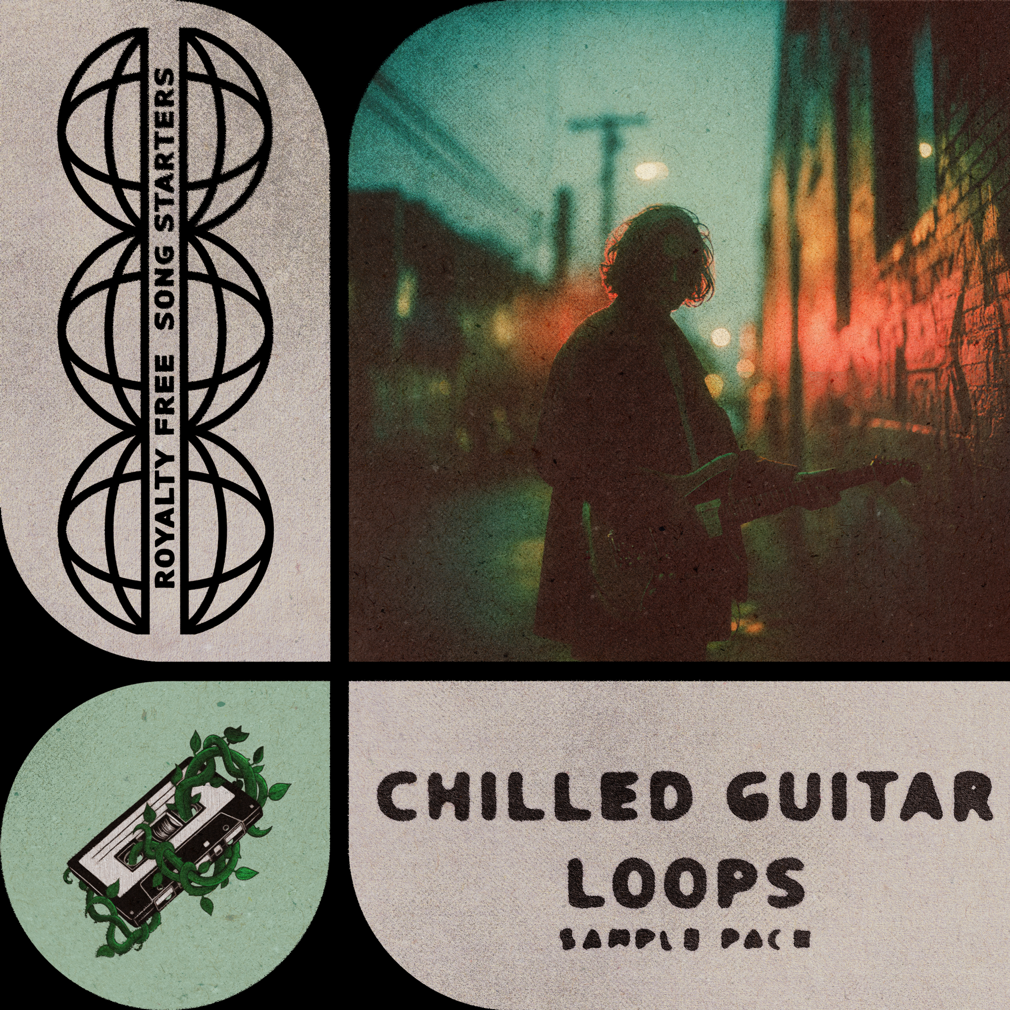 Chilled Guitar Loops Royalty Free Sample Pacl
