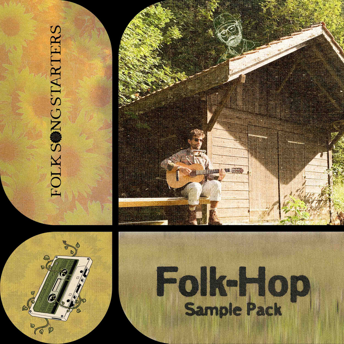 Folk-Hop Songstarter Sample Pack 🌻