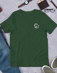 Premium Embroidered Mondo Loops Wave Logo Tee Mondo Loops Forest S 